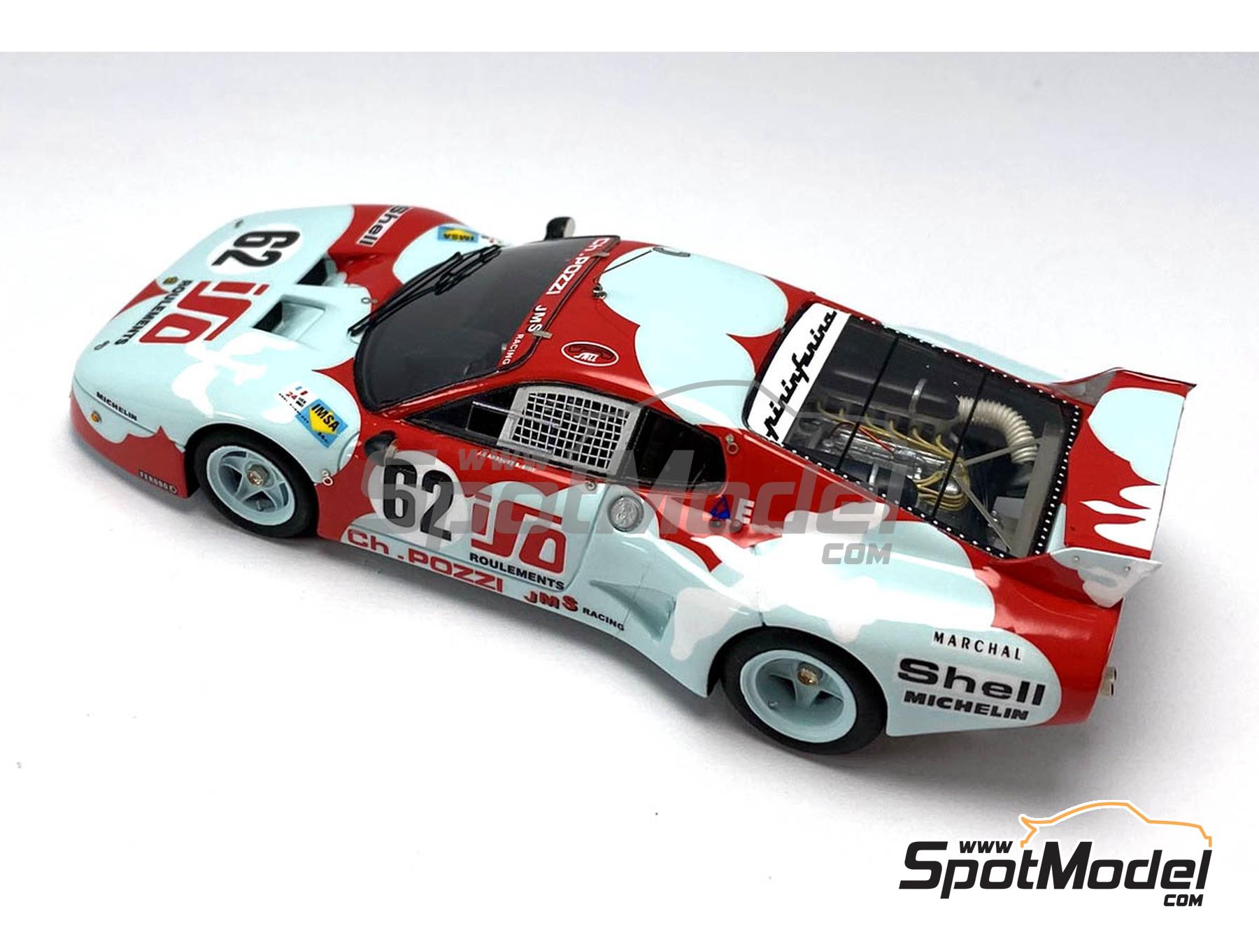 FERRARI 512BB LM N 79 24h LE MANS 1980 DINI VIOLATI MICAN